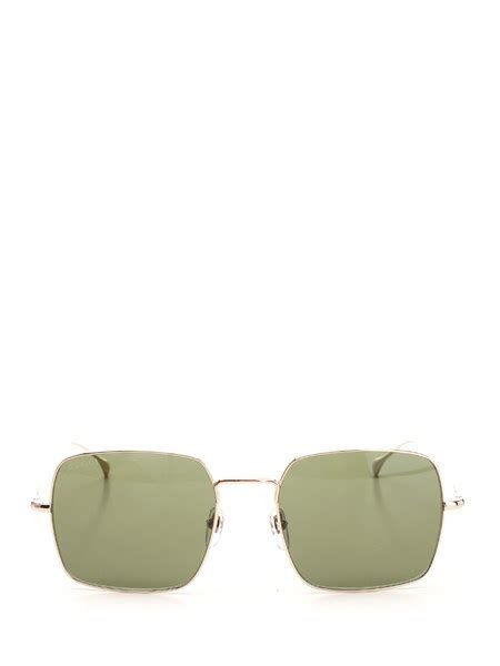 alducadaosta gucci|Gucci Rectangular gold glasses for Men .